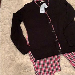 NWT Lady Hagen Cardigan & matching EUC shorts